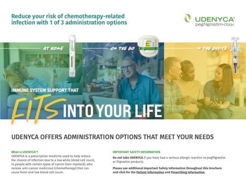 Learn about UDENYCA with our Patient Brochure